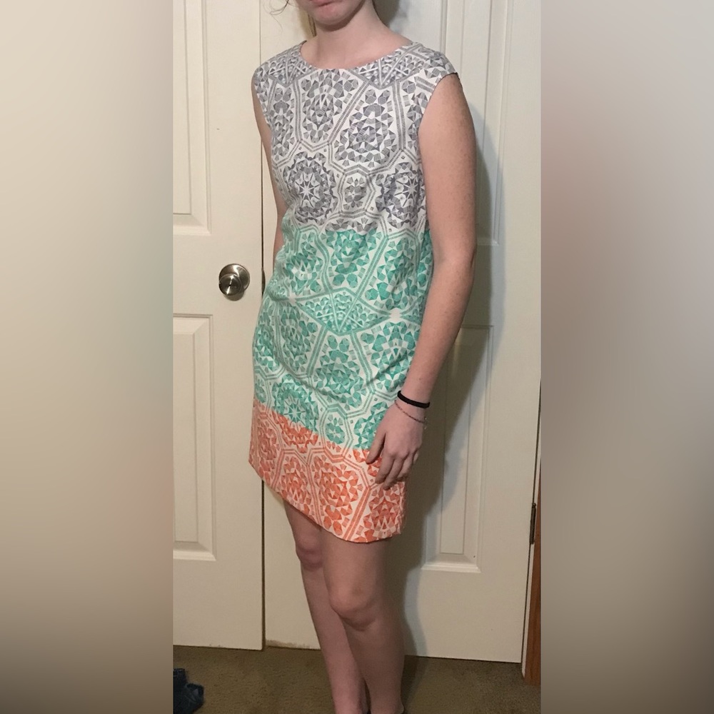 NWT The Limited Geometric Print Sleeveless Mini Dress - Size XS